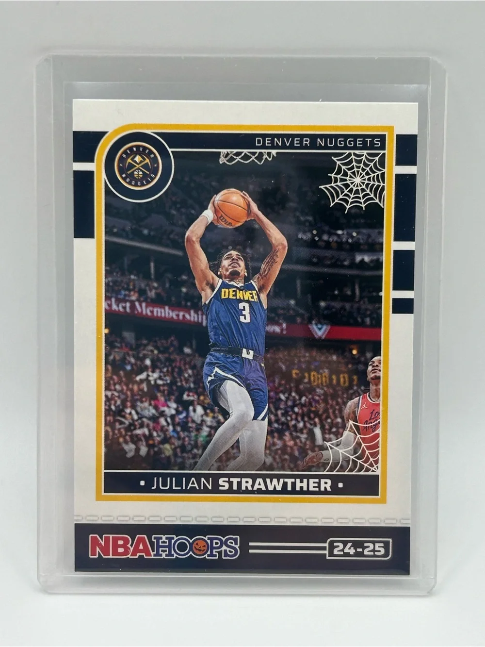 Julian Strawther Denver Nuggets NBA Haunted Hoops Basketball Trading Card 🎃
